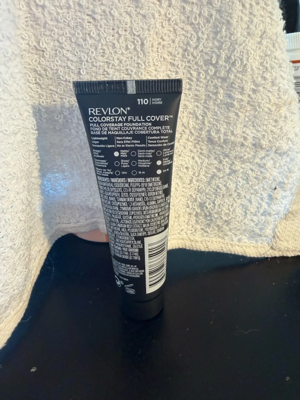 Revlon ColorStay Full Cover Foundation 110 Ivory 1 oz Sealed
